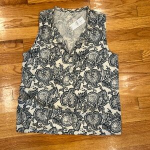 Loft sleeveless blouse